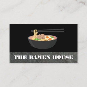Ramen Noodles Visitkort