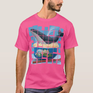 Ramen Noodles with a Whale - Funny Japansk Food A T Shirt