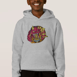 Ramen Nudel Älskare Skräckinjagande Japansk Demon T Shirt