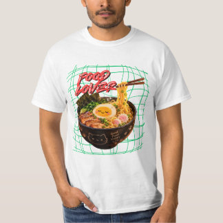 Ramen Nudelskål Grafisk T-Shirt