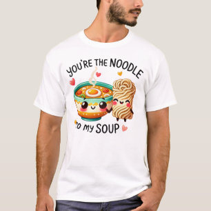 Ramen och nudlar söt konst t shirt