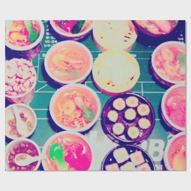ramen och sushi presentpapper (Platt)