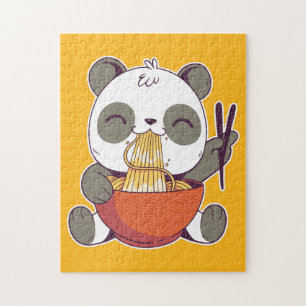 Ramen Panda Cute Pussel