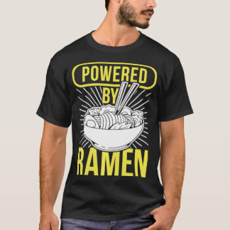 Ramen Powered By Ramen Noodles Pullover T Shirt