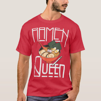 Ramen Queen, Kawaii för Tonåring flickor, japanska T Shirt