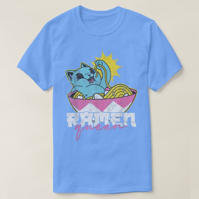 Ramen Queen Ramen Fan  T Shirt (Design framsida)