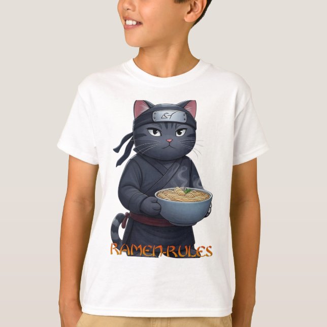 Ramen-Regler T-shirt (Framsida)