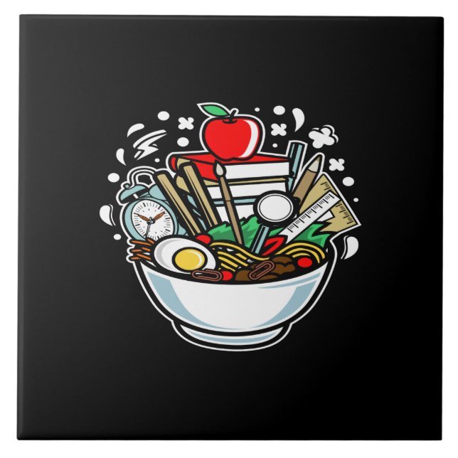 Ramen School Kakelplatta (Framsidan)