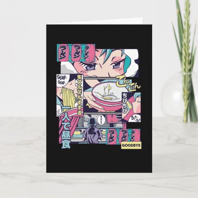 RAMEN SHOP ANIME KORT (Framsida)