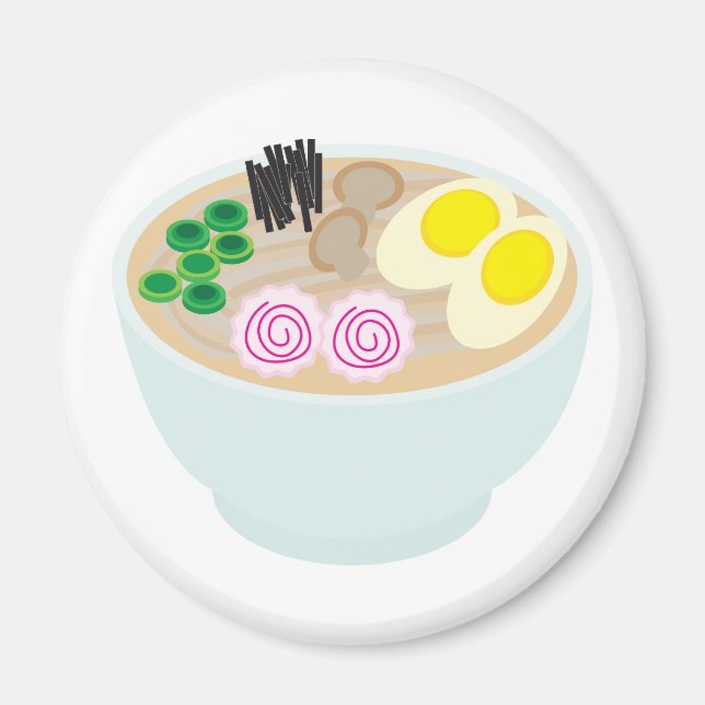 Ramen-skål Magnet (Framsidan)