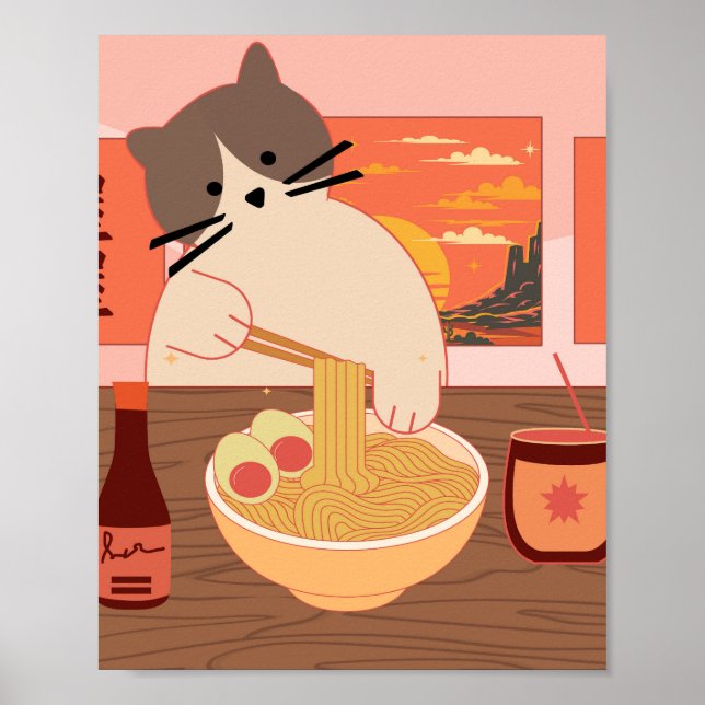 Ramen Slurp Poster (Framsidan)