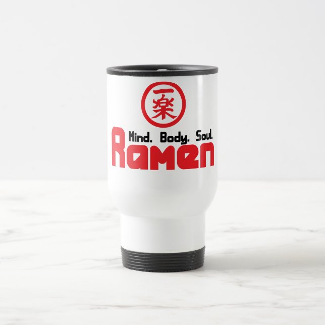 Ramen som går resemugg (Center)