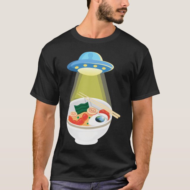 Ramen Space T Shirt (Framsida)