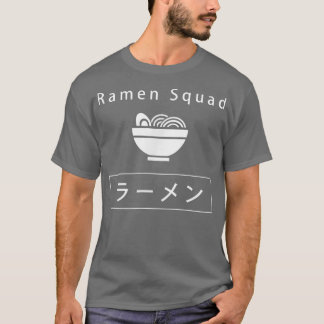 Ramen Squad Ironic Japansk noodle Food T Shirt