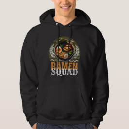 ramen-squad japansk mat-design hoodie