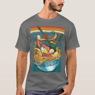 Ramen Stil Vintage Anime Jape Food Gifts Girl T Shirt