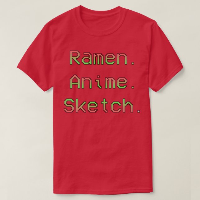 Ramen T Shirt (Design framsida)