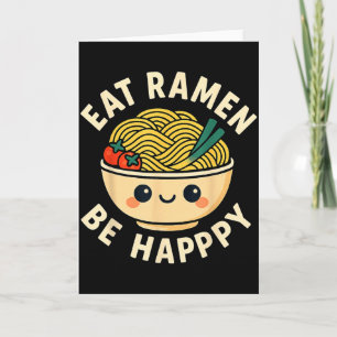 Ramen Tröjor Kawaii Stil Rolig Japansk Anime Gra Kort