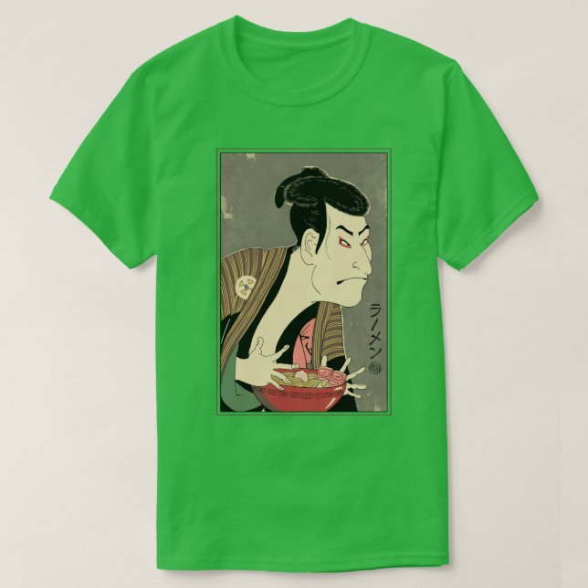 Ramen Ukiyoe T Shirt (Design framsida)
