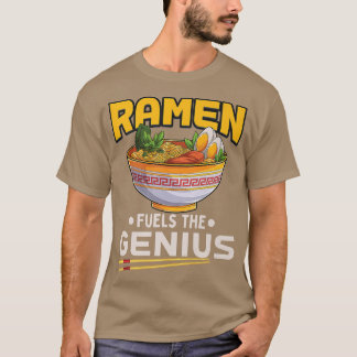 Ramen underblåser geniet från den ädla Anime Ramen T Shirt