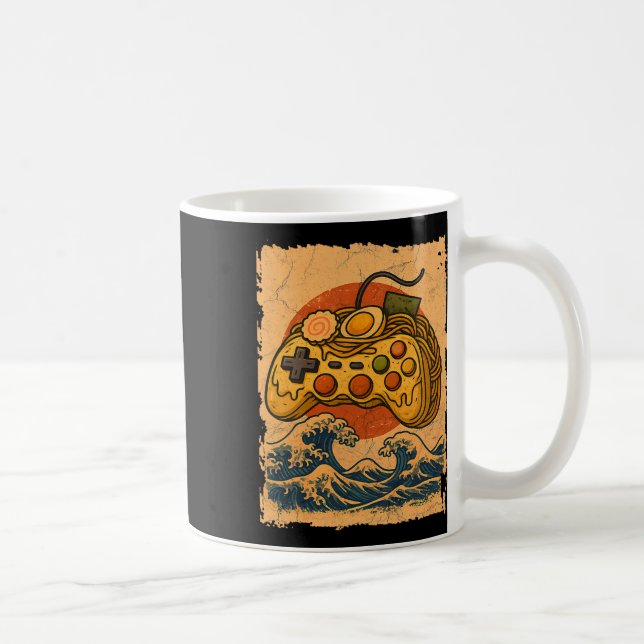 Ramen Video Game Controller  Kaffemugg (Höger)