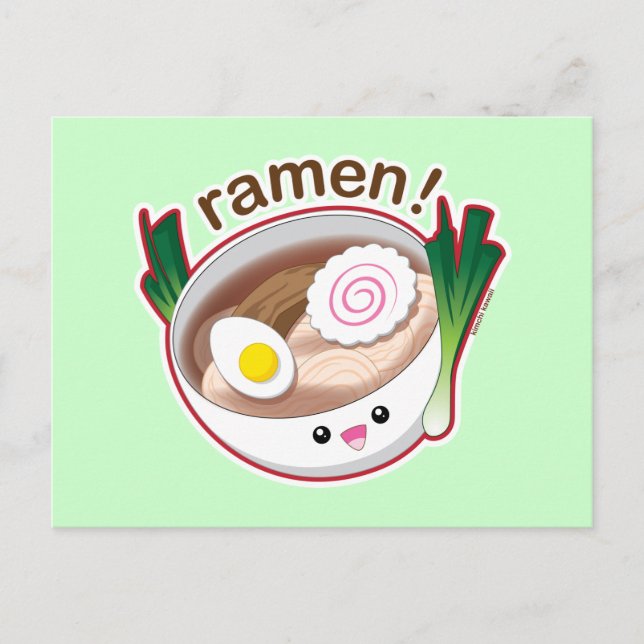Ramen! Vykort (Framsida)