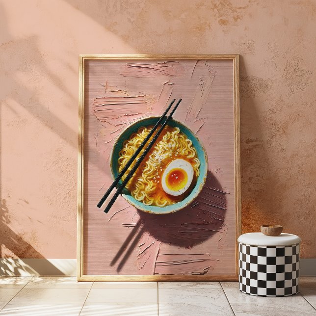 Ramen Wall Art Print Aesthetic Food Poster (Skapare uppladdad)