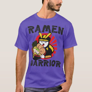 Ramen Warrior, Noodle, Cute Japanska Food, Kawaii T Shirt