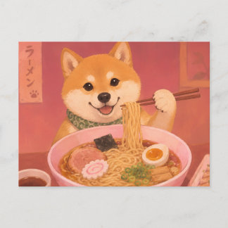 Ramenhund Vykort