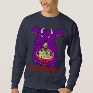 ramenmonstertröja långärmad tröja