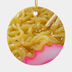 Ramennudlar Julgransprydnad Keramik