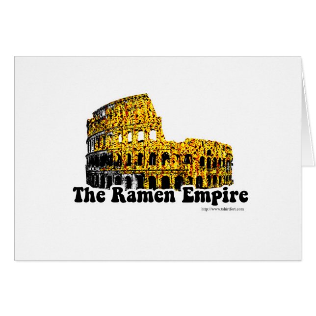 Ramenriket Hälsningskort (Framsidan Horizontal)