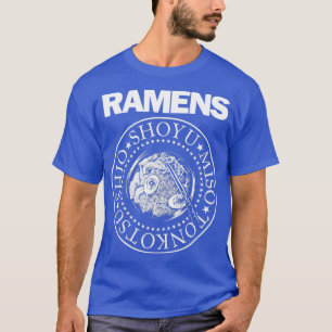 Ramens Bowl Ramen Noodle Punk Rock musik T Shirt