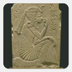 Ramesses II (1279-1213 BC) as a child, New Kingdom Fyrkantigt Klistermärke