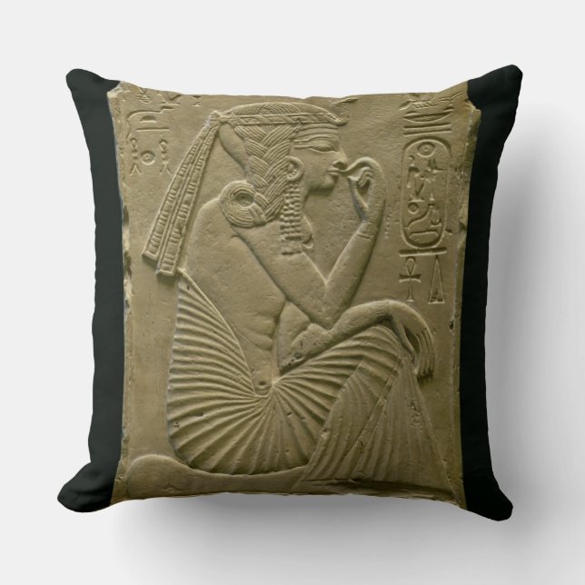 Ramesses II (1279-1213 BC) som ett barn, nytt Kudde (Framsida)