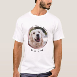 Ramgold ram personlig hundfoto t shirt