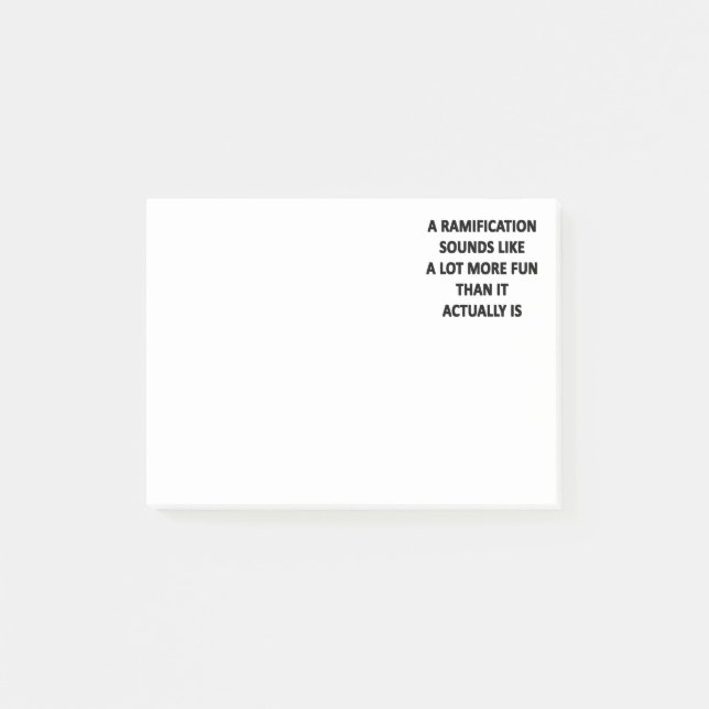 Ramifiering Post-it Block (Framsida)