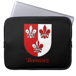 Ramirez Family Shield Electronics Bag Laptop Fodral