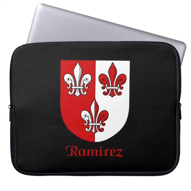 Ramirez Family Shield Electronics Bag Laptop Fodral (Framsidan)