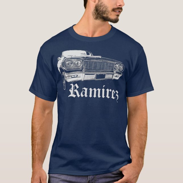Ramirez Lowrider Cali Family Reunion Gift T Shirt (Framsida)