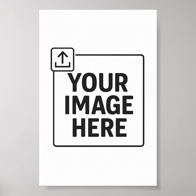 Ramlös porträttaffisch (liten) poster (Framsidan)