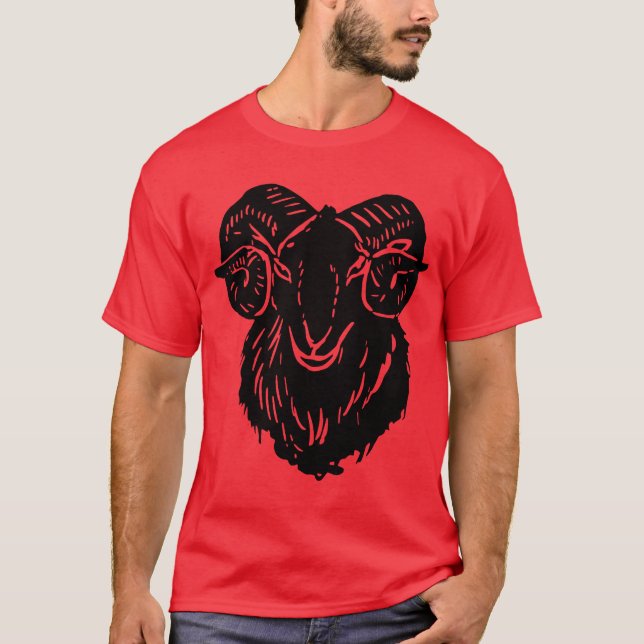 Ramma huvudet tee shirt (Framsida)