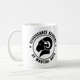 RAMMA kaffemuggen, svart logotyp Kaffemugg