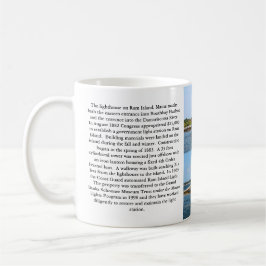 Ramma öfyren, den Boothbay hamnMaine muggen Kaffemugg