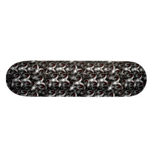 Rammar det Head mönster Mini Skateboard Bräda 18,5 Cm