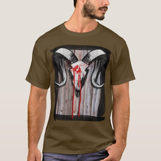 Rammat trä tee shirt (Framsida)