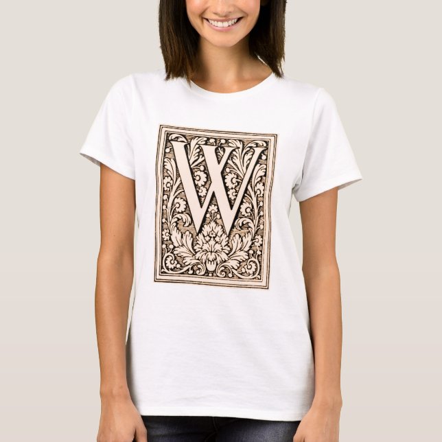 Rammonogram "W" - Shirt Tee (Framsida)