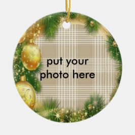 Ramnoelprydnad Julgransprydnad Keramik