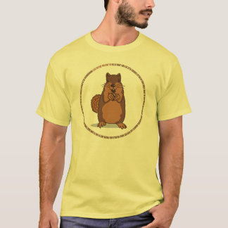 Ramon den ljusa tecknadT-tröja för ekorre Tee Shirt