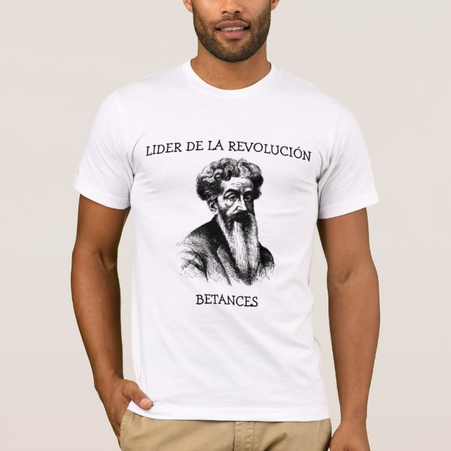Ramon_emeterio_betances LIDER DE LA REVOLUCIN… T-shirt (Framsida)